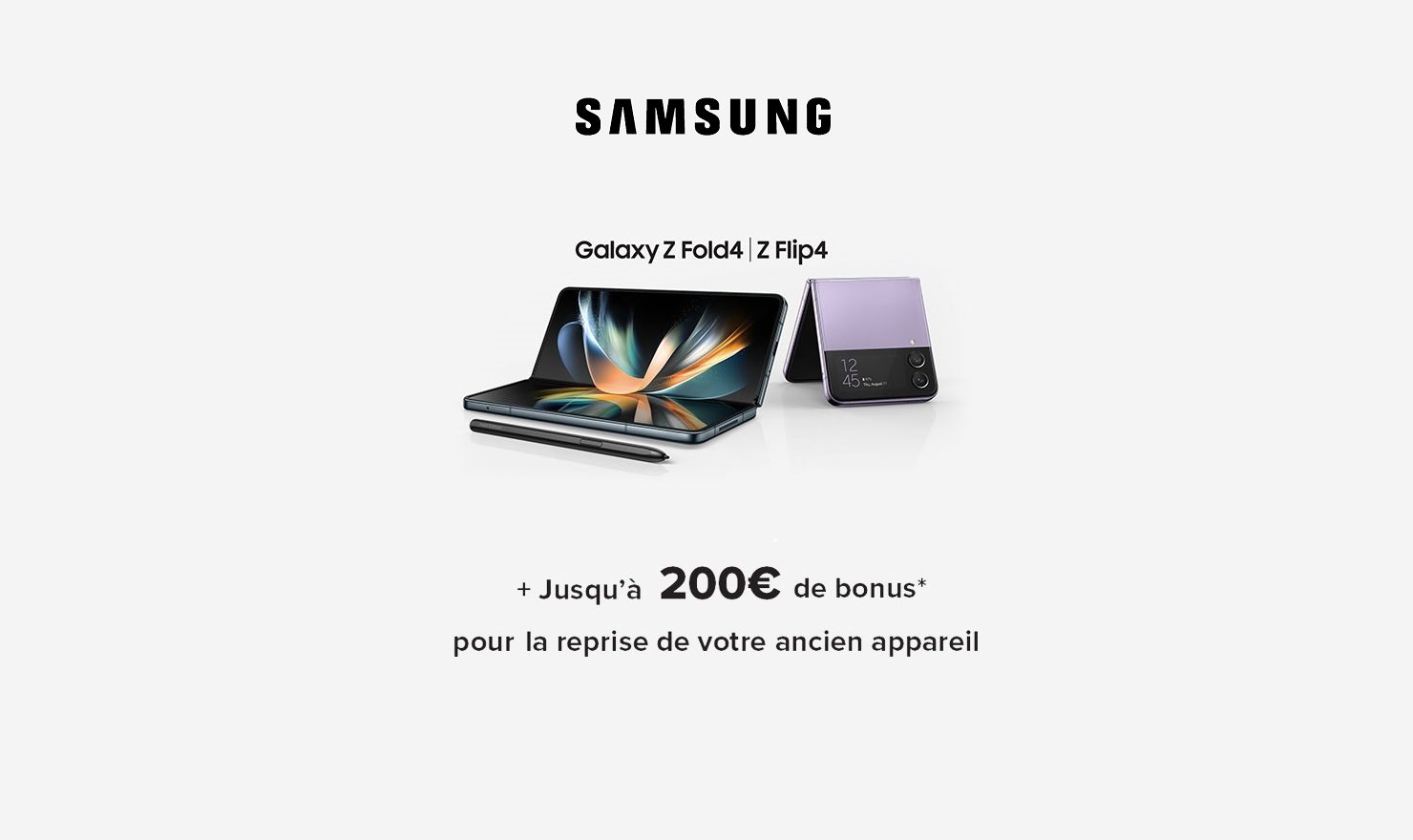 SAMSUNG Galaxy Z Fold4 | Z Flip4